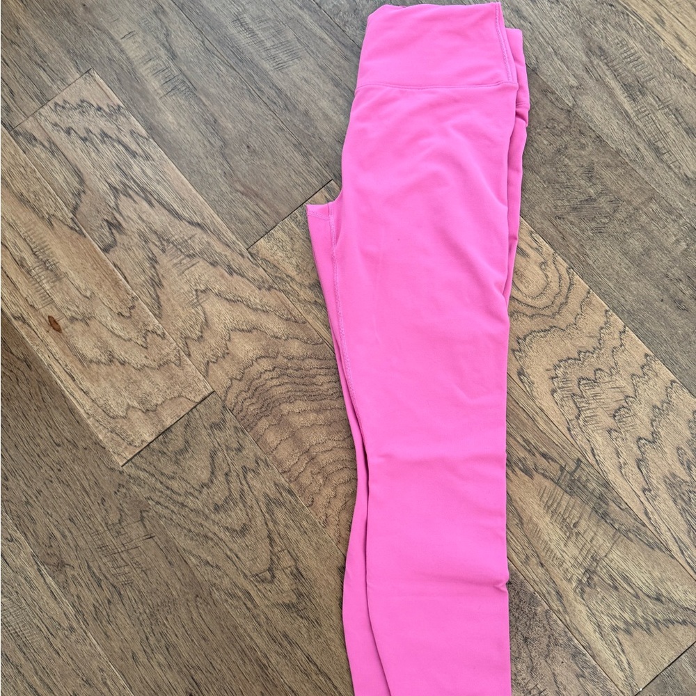 Pink Fabletics Power Boost Crop Leggings